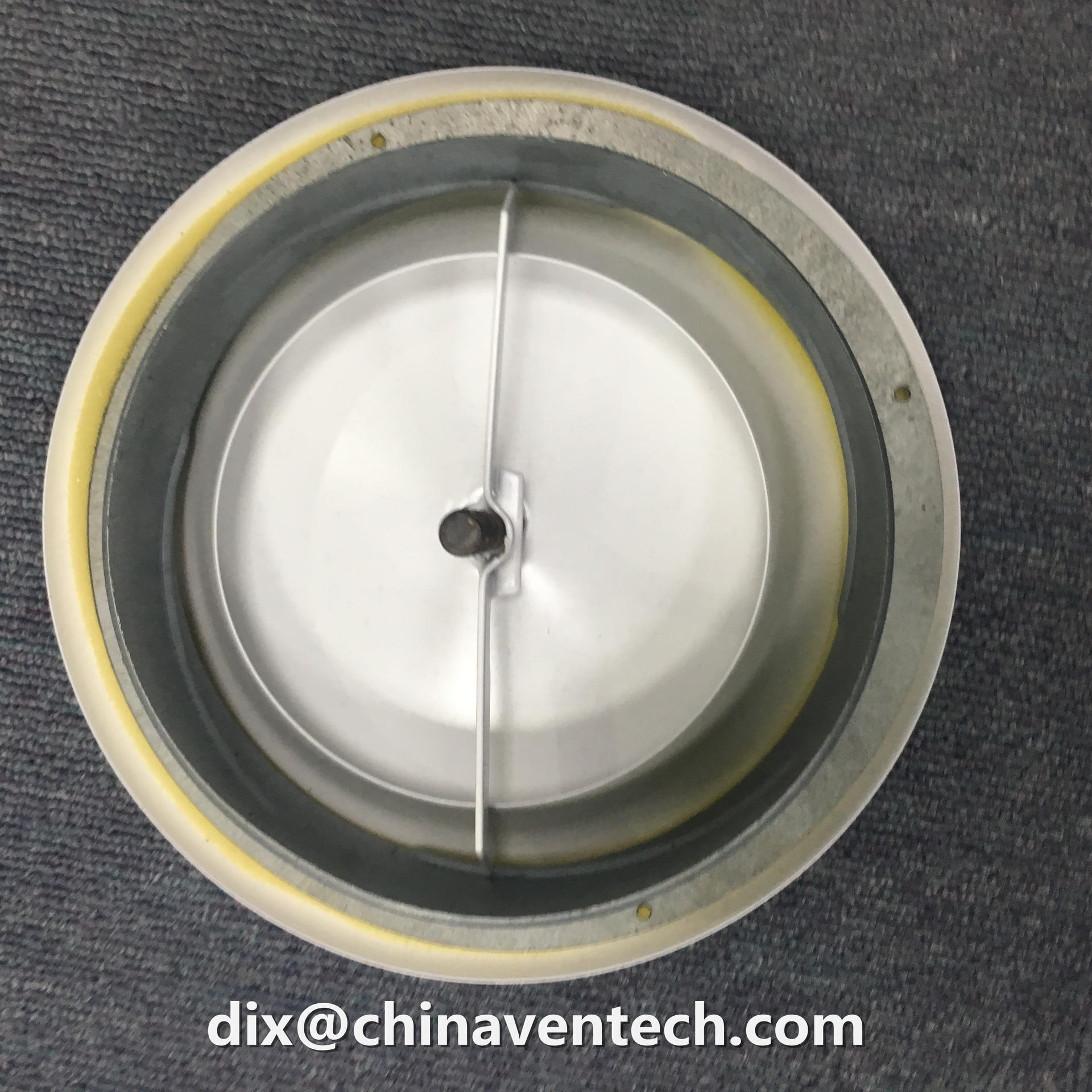 HVAC tools ventilation round exhaust air metal disc valve air vent