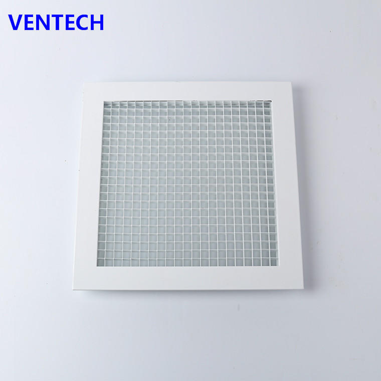 HVAC System Return Air Aluminum Alloy Perforated Egg Crate Air Grille for Ventilation