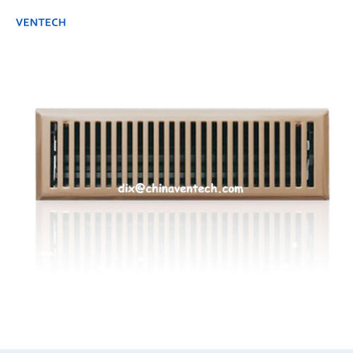 Hvac Air conditioner air louvers decorative floor grille