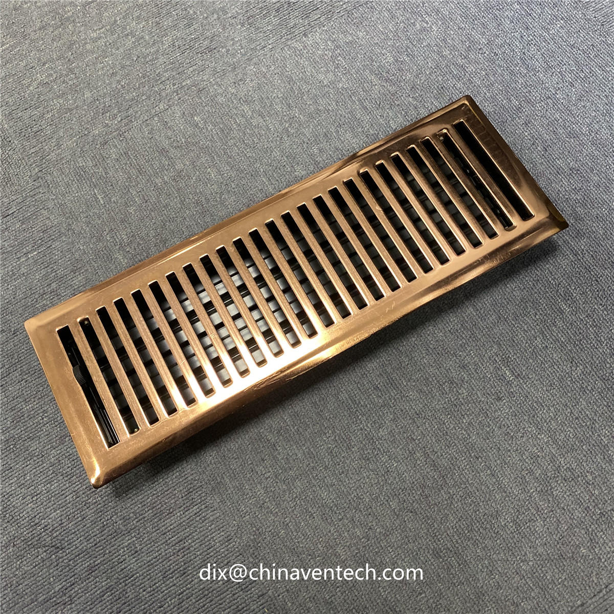 HVAC air outlet ventilation air volume control floor grille