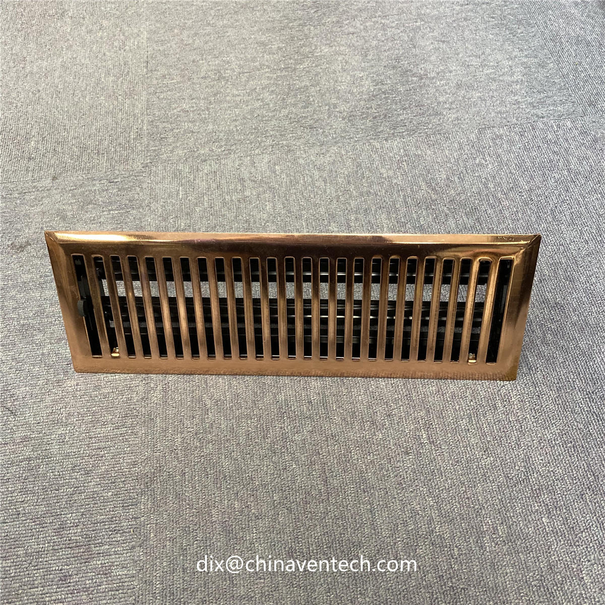HVAC air outlet ventilation air volume control floor grille