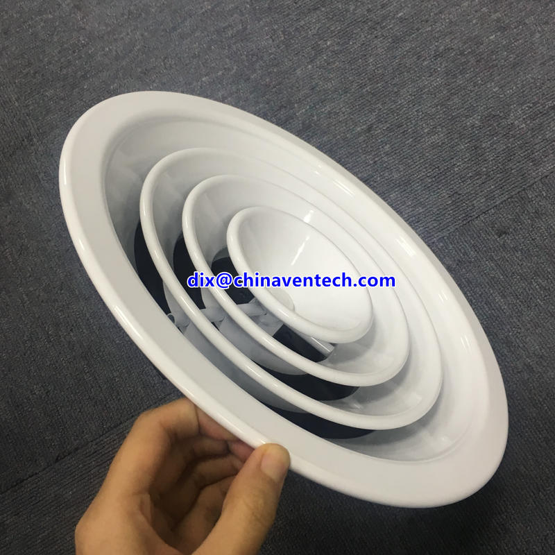 Air Distribution Products Round Ceiling Air Vent Diffuser RCD-VC