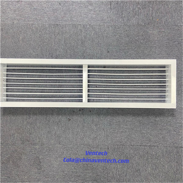 Ventech HVAC Fresh Air Movable Deflection Air Grille with Air Damper