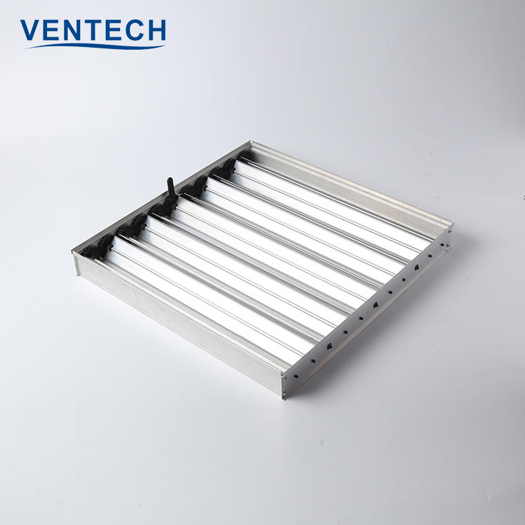 HVAC Accessories Air Conditioners Air Volume Opposed Blades Damper for Ventilation