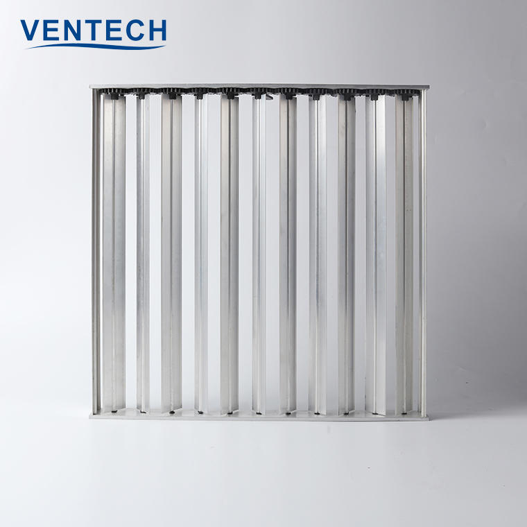 HVAC Accessories Air Conditioners Air Volume Opposed Blades Damper for Ventilation
