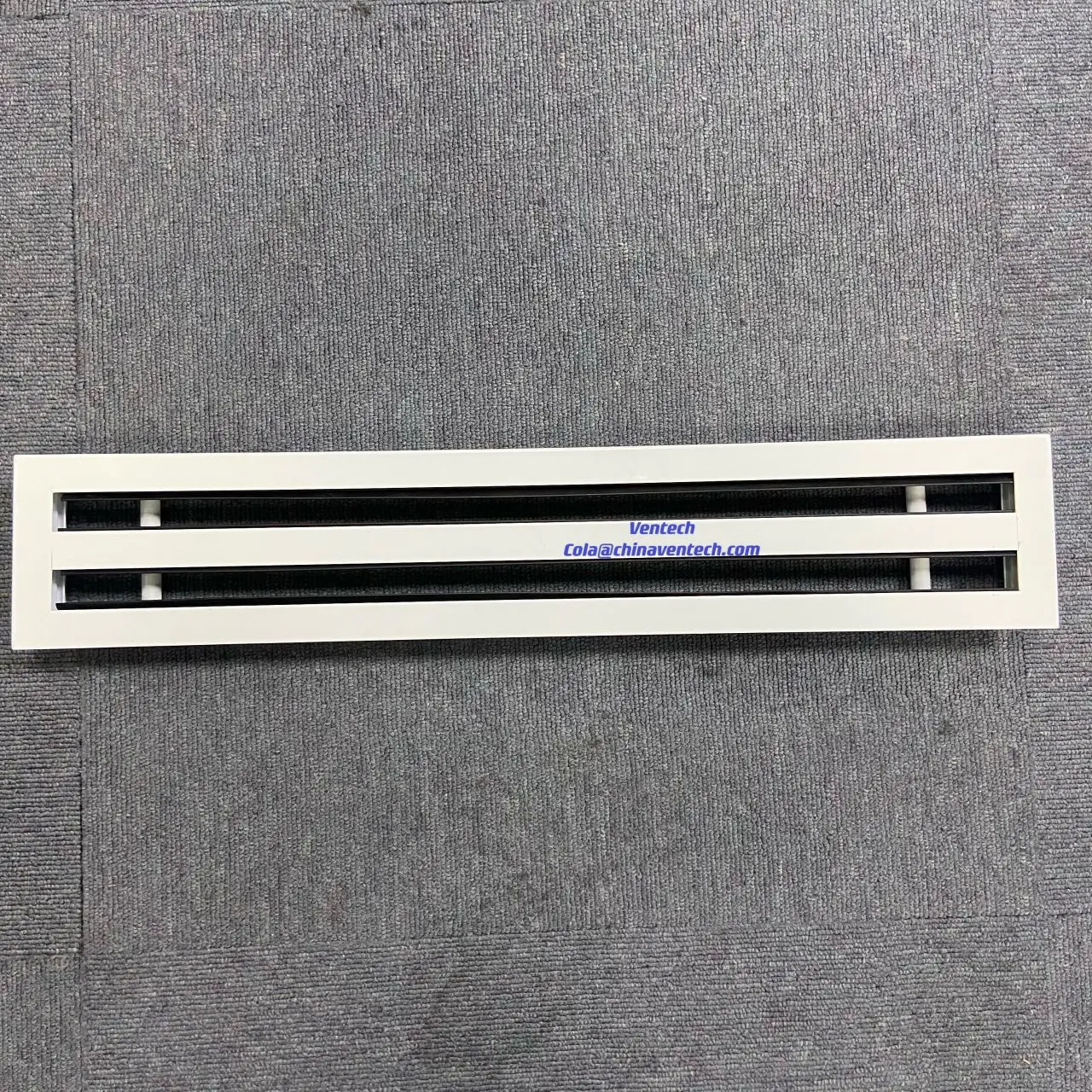 HVAC System Hot Selling Ceiling Mounting Linear Slot Air Diffuser with Plenum Box