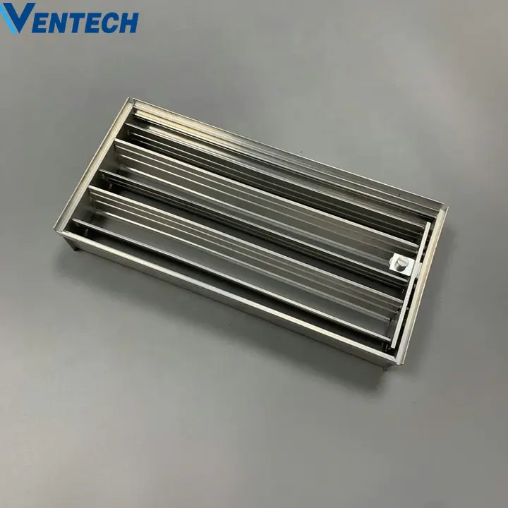 Hvac High Quality Aluminum Air Duct Obd Opposed Blades Volume Damper In Supply And Exhaust Air Systems