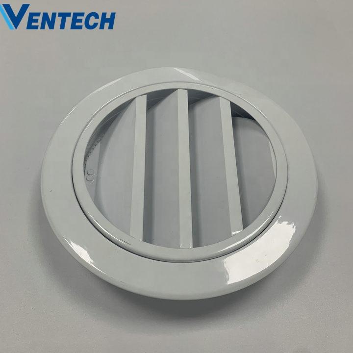Hvac System Outdoor Aluminum Supply Air Vent Waterproof Weather Louver
