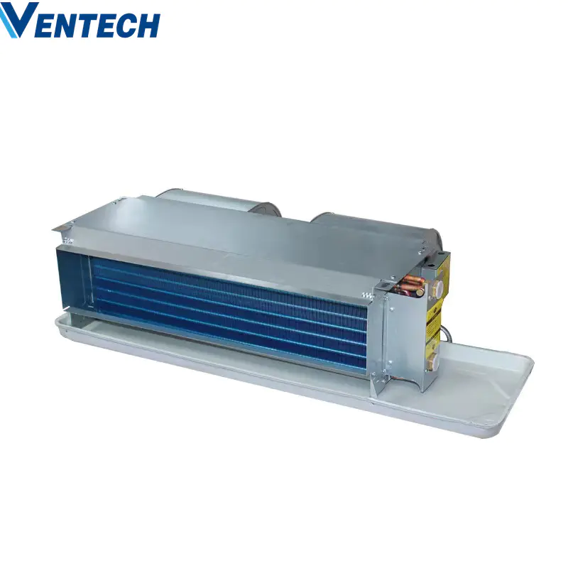 Ventech Commercial Using Ceiling Concealed Chilled Water Duct Type Fan Coil Units