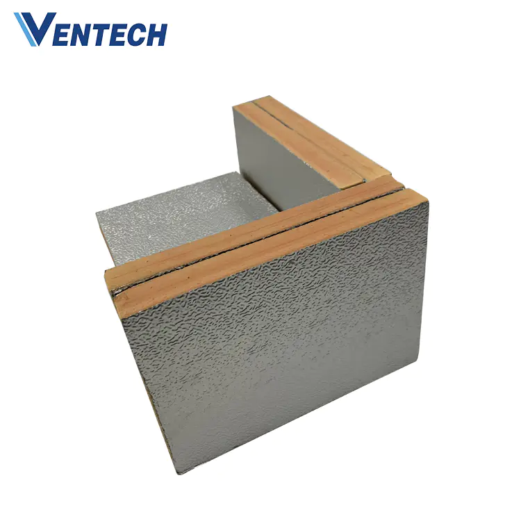 pre-insulated pir hvac air duct panel for HVAC air duct