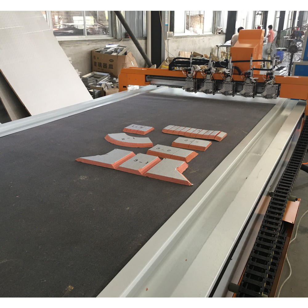 duct fabricate machine for pre insulated duct phenolic cnc cutting