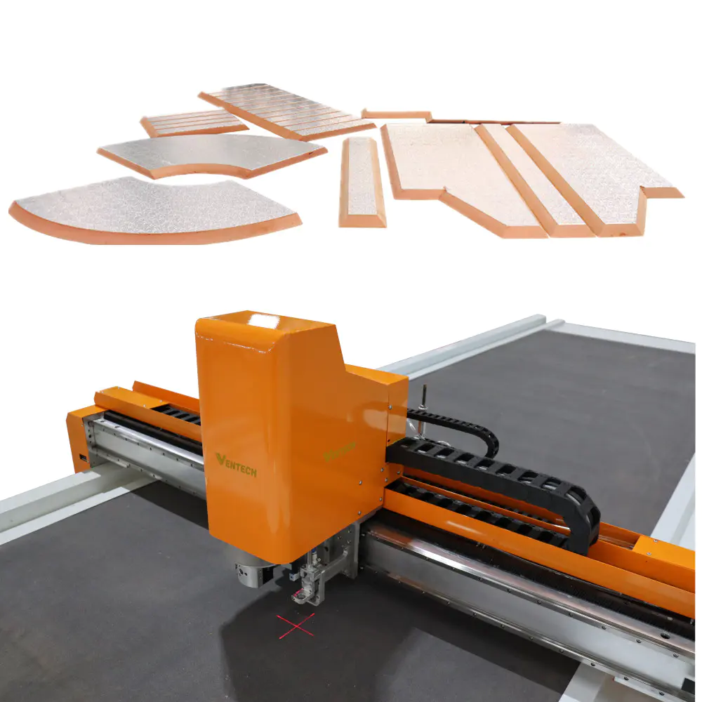 duct fabricate machine for pre insulated duct phenolic cnc cutting