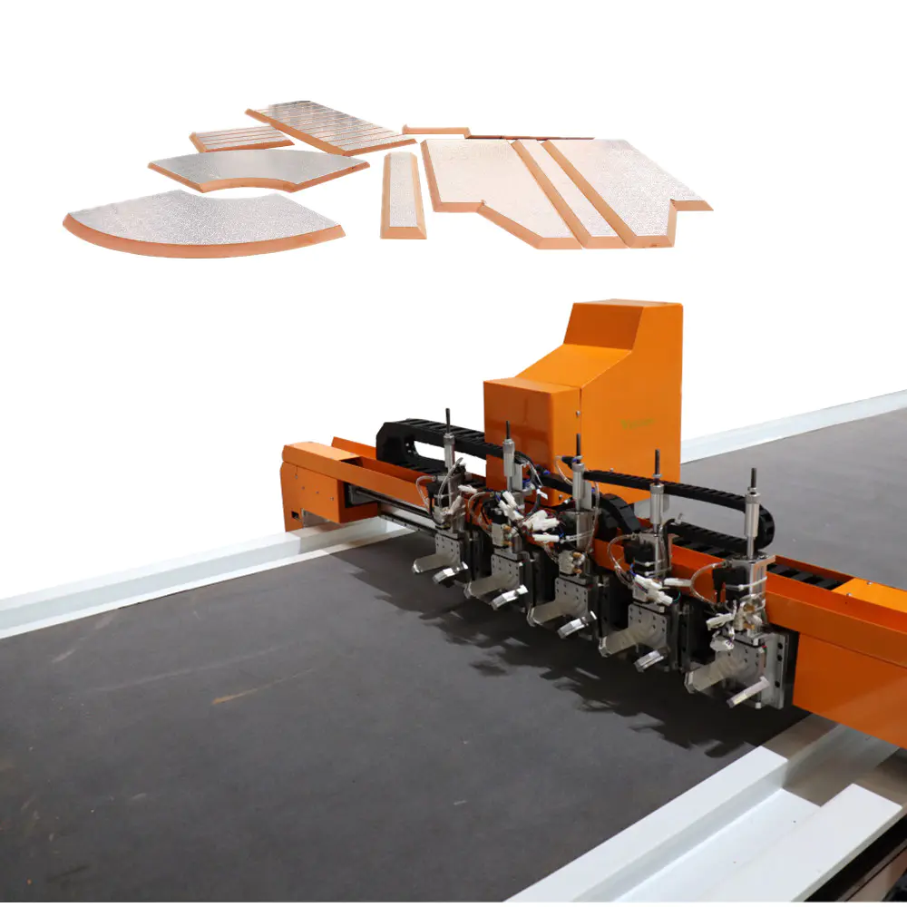 pir cutting duct panel fabricate machine