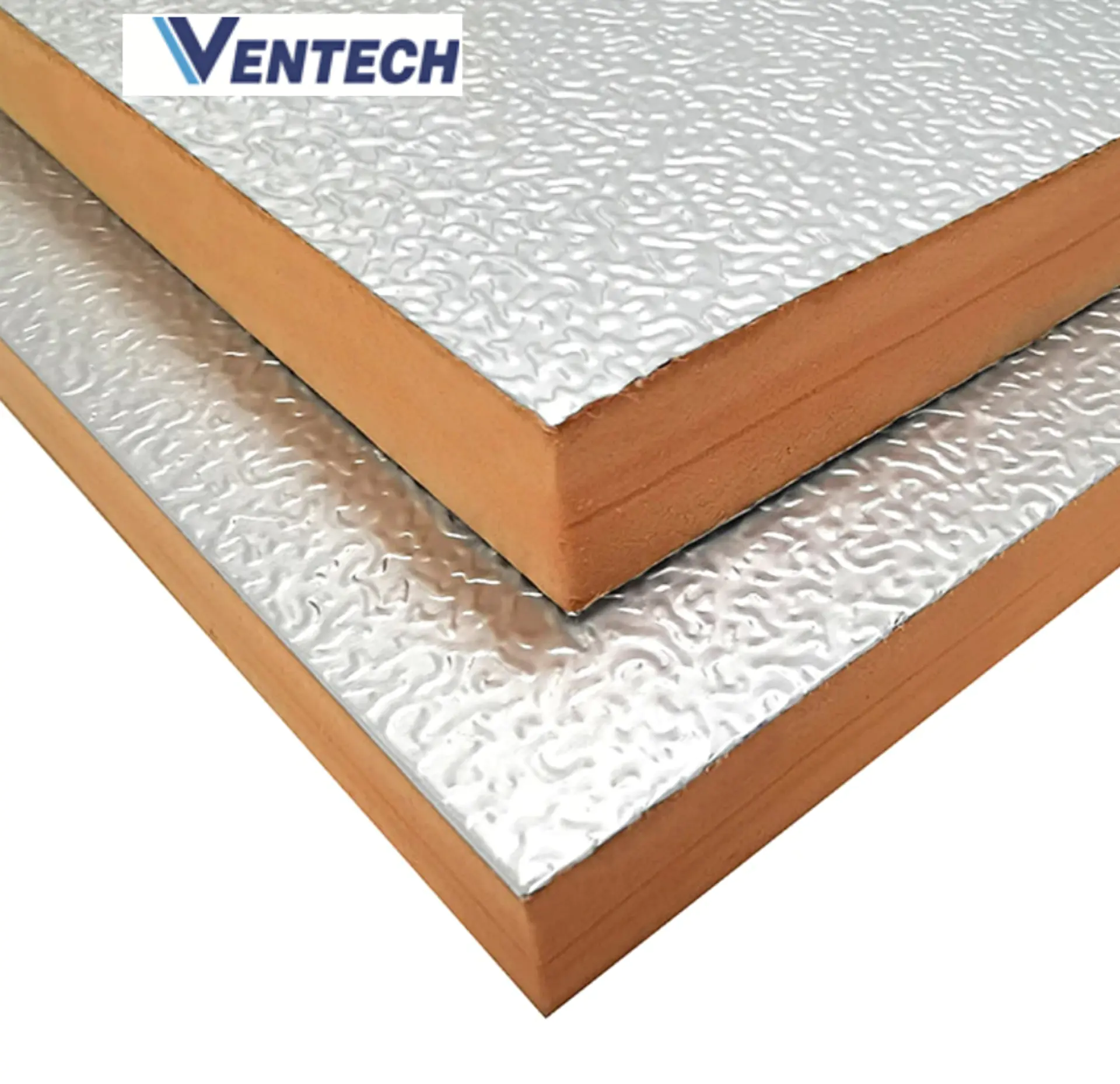 High Efficiency Pre-insulated Phenolic Duct Foam Board Sandwich Panel Production Line Machine