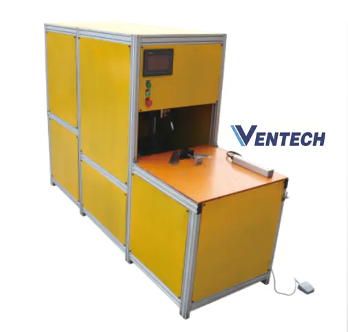 Automatic Aluminum Air Grille Diffuser Welding Memory System Machine Safe Operation