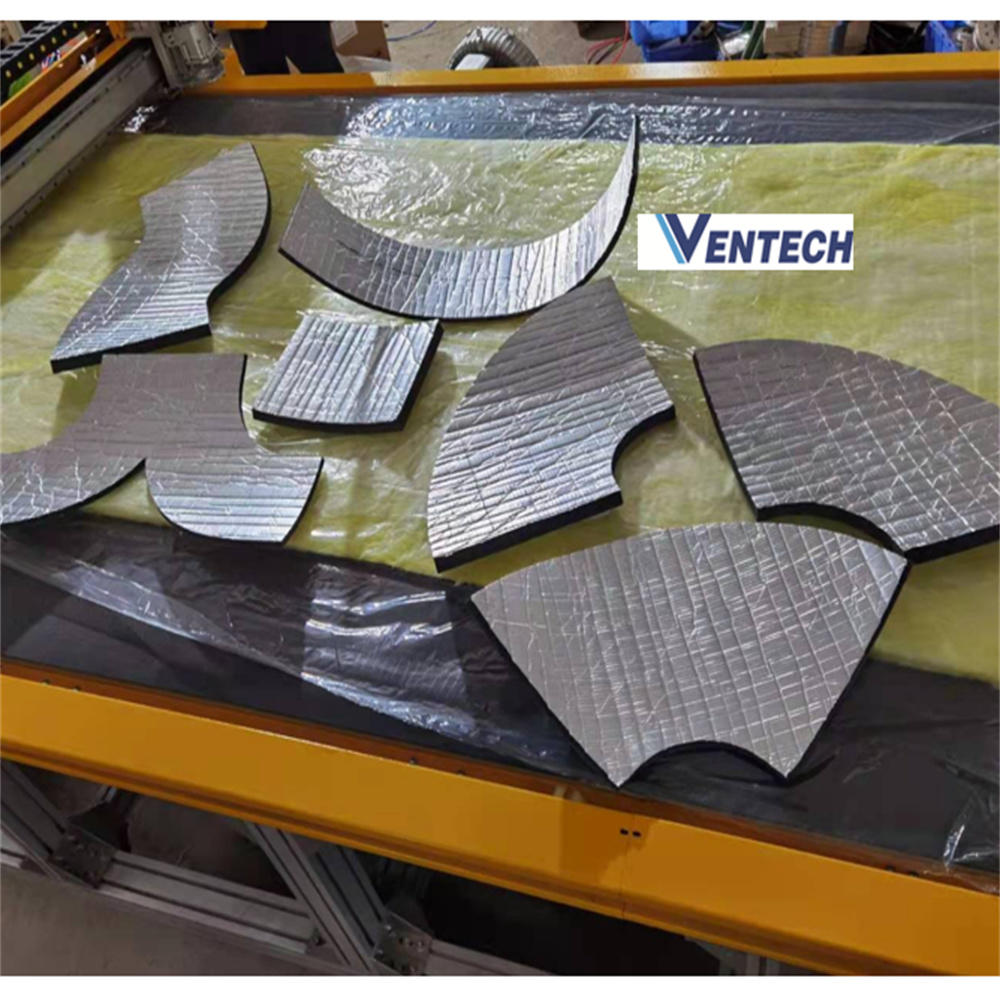 Fiberglass insulation ductwork cutter motor single blade cutting machine supplier