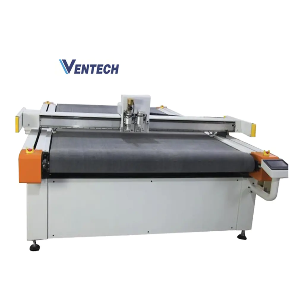 Ventech China rubber insulation knife cutting fabric motor insulation cutting machine