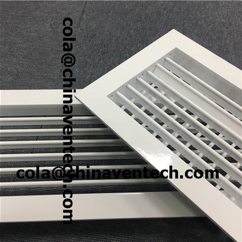 HVAC SYSTEM Restaurant Air Conditioning  Aluminum Blades Removable Single Deflection Grille for Ventilation