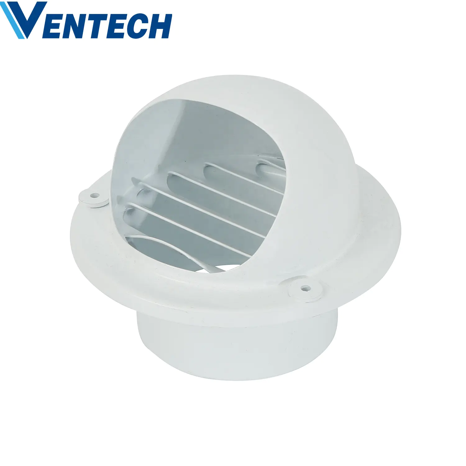 Hvac Rain Proof Round External Grille Ventilation Wire Mesh Ball Weather Louver Air Vent Cap