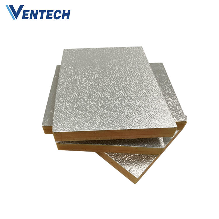 HVAC pre-insulated air duct insulation panel and pre insulated duct pre insulated phenolic panel