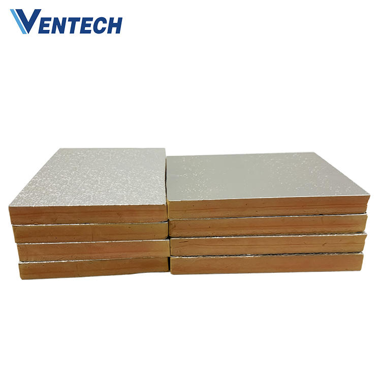 HVAC pre-insulated air duct insulation panel and pre insulated duct pre insulated phenolic panel