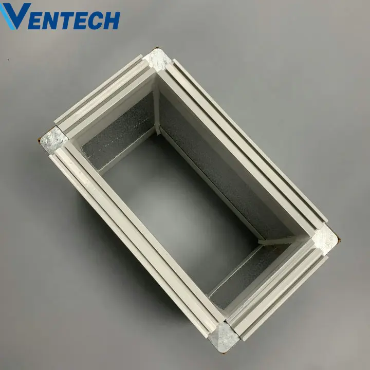 temperature resistant flame retardant aluminum foil tape phenolic pre-insulated air duct panel