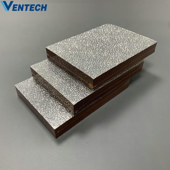 marine tape self adhesive flame retardant aluminum foil fiberglass tape phenolic pre-insulated air duct panel