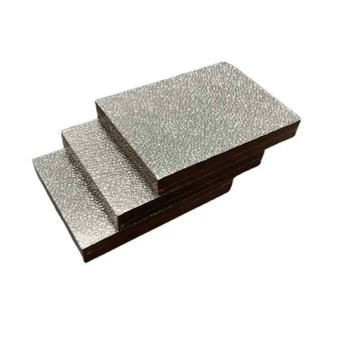 floor heating insulation duct sheet foam pre insulated phenolic pir air panel