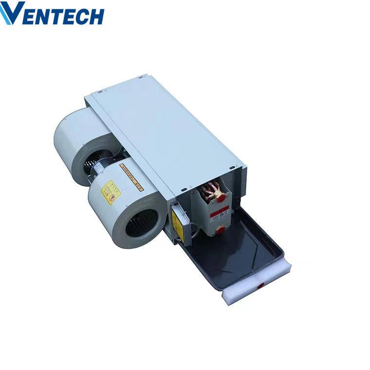 Ventech Ultra-Silent Horizontal Ceiling Concealed Ducted Chilled Water Air Conditioner Fan Coil Unit