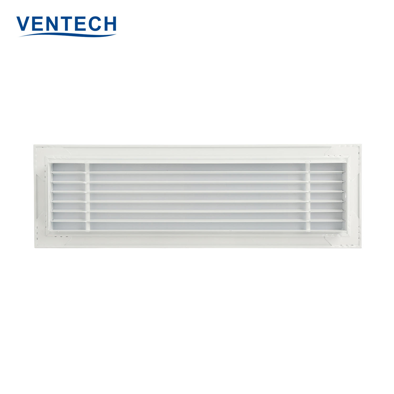 Ventech Air Conditioning Aluminum White Air Grille Linear Bar Grille