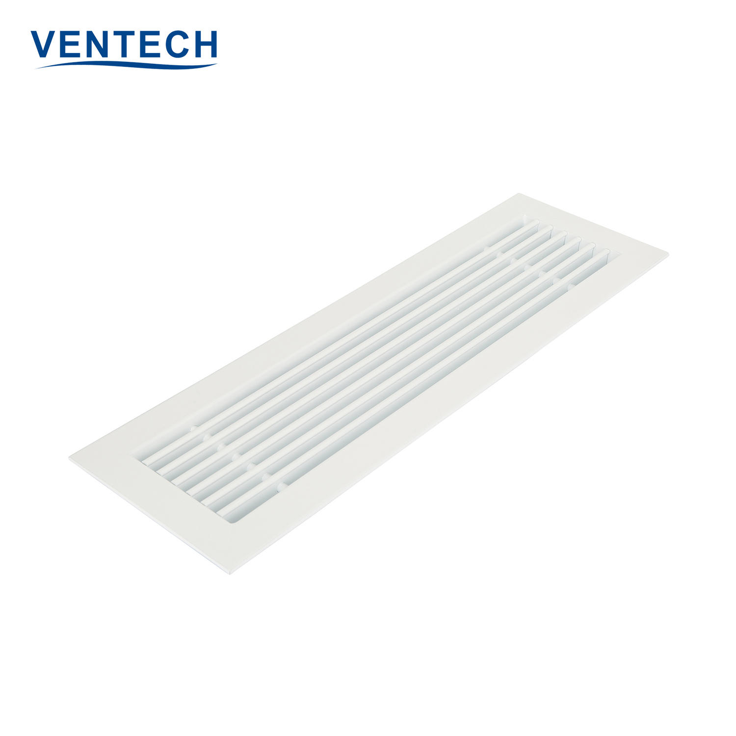 Ventech Air Conditioning Aluminum White Air Grille Linear Bar Grille