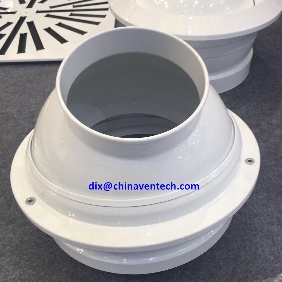 Hvac round ceiling diffuser air ventilation ball jet nozzle jet diffusers