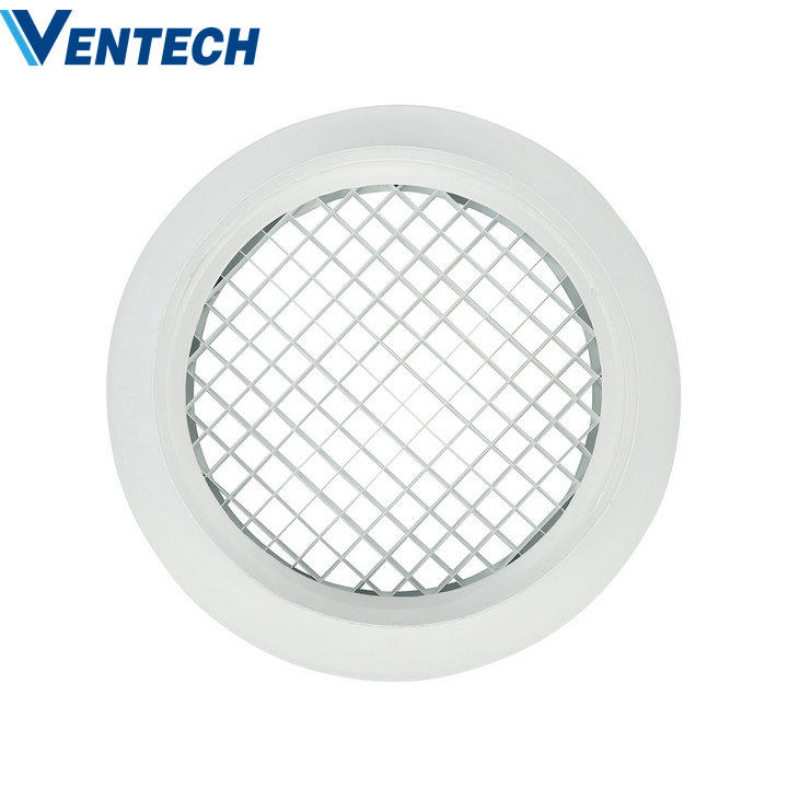 Ventech Hvac round diffuser air duct vent covers round egg crate grille