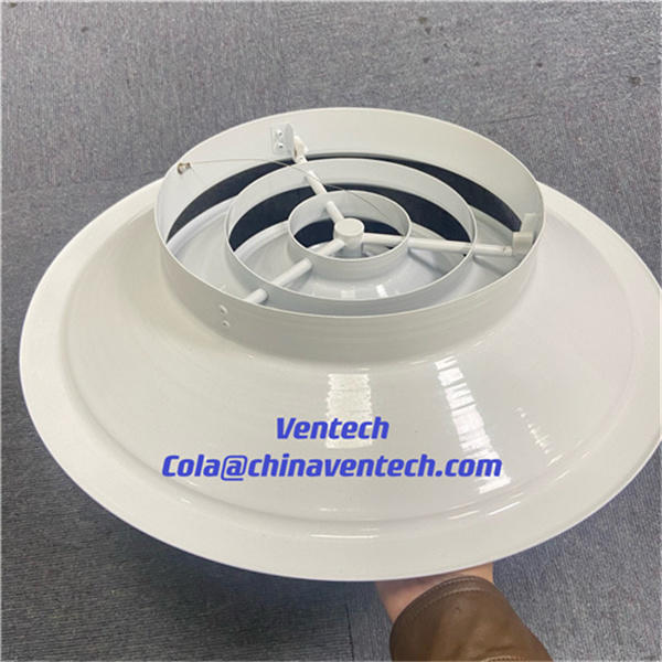 HVAC Hot-Sale Ceiling Air Diffuser Round Air Ventilation Waterproof Air DIffuser