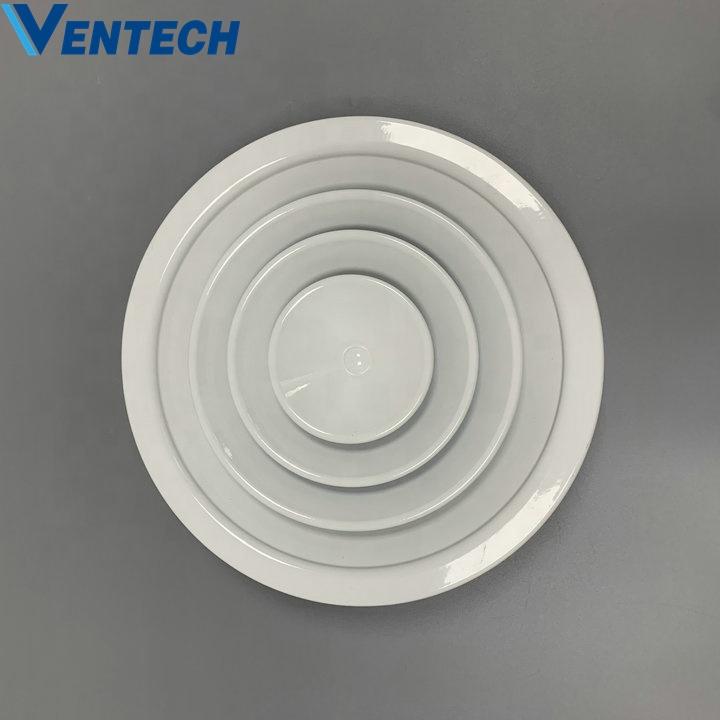 Ventech High Quality Hvac Aluminum Round Ceiling Air Diffuser
