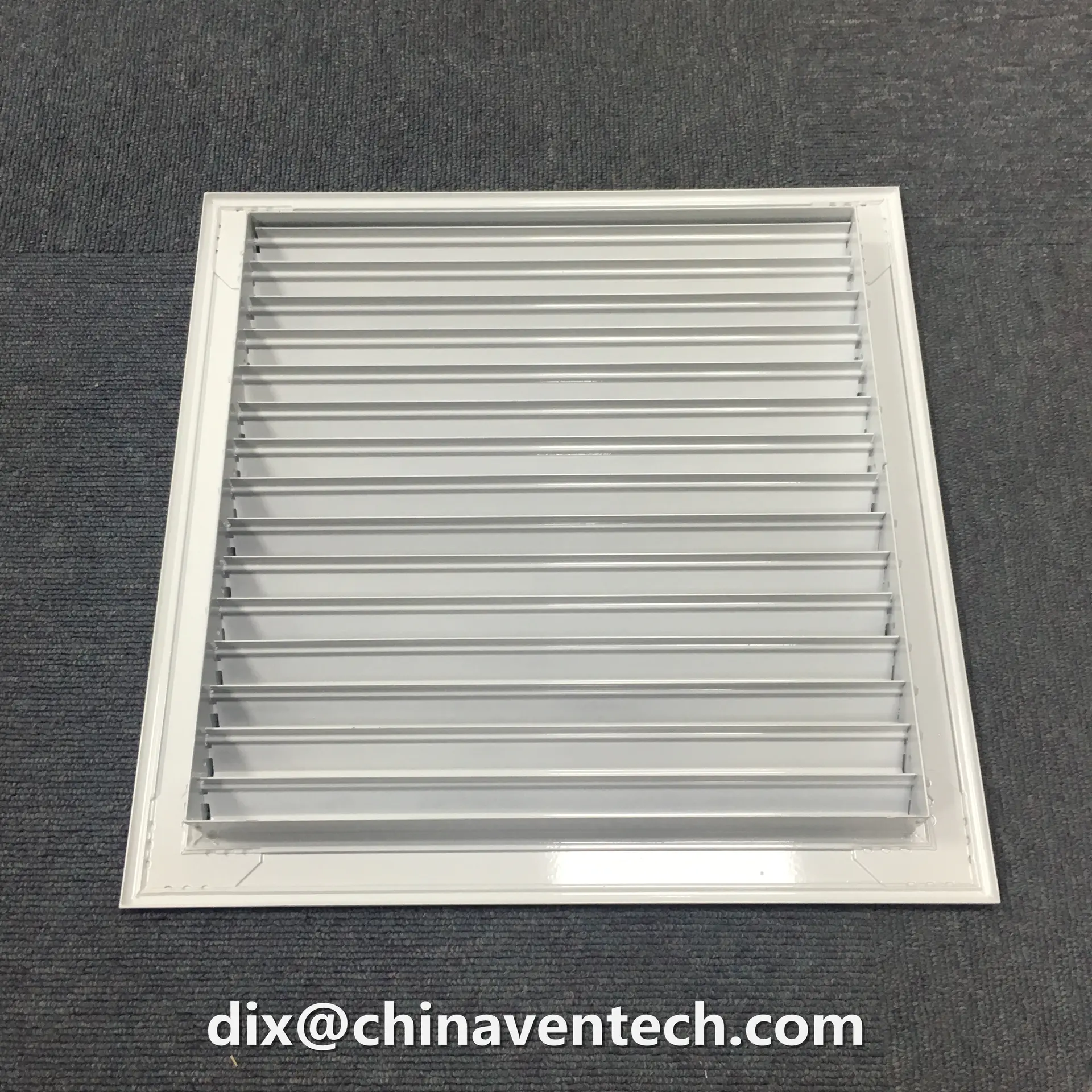 Plastic Return Air Conditioner Clip Ceiling Aluminum Ventilation Grille