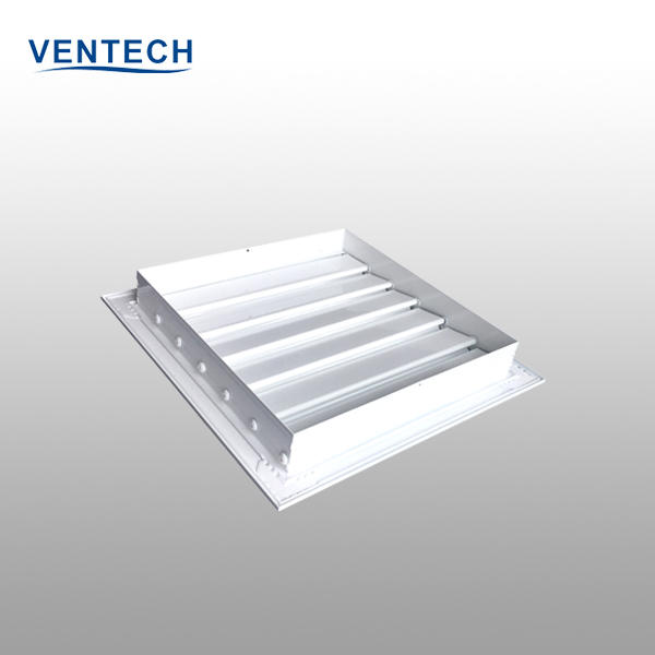 Return Air Conditioner Vent Ventilation Aluminum Adjustable Grill Cover Gravity Air Louvers For Hvac System