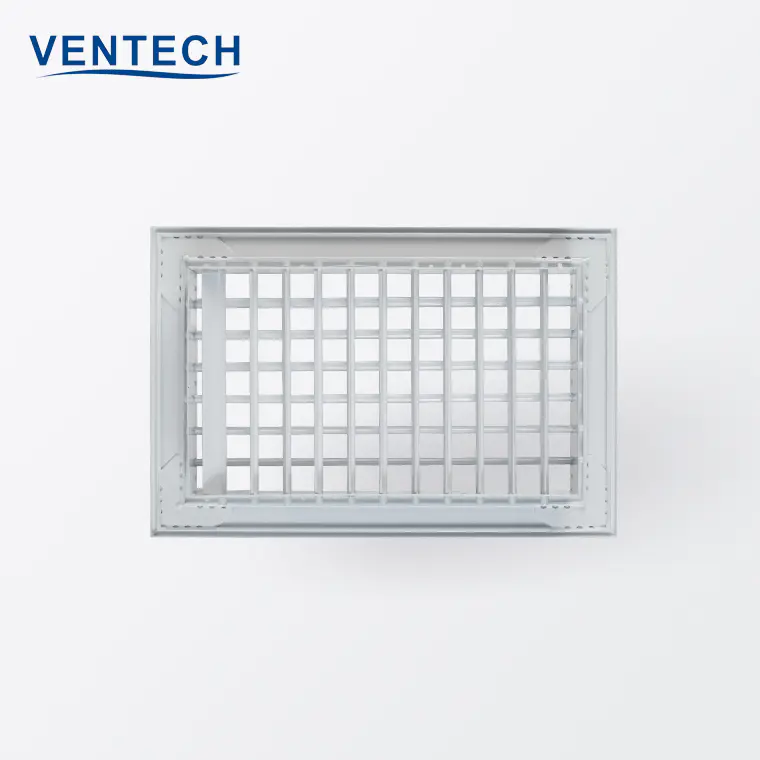 Air vent ceiling conditioning louver aluminum return double deflection register grille