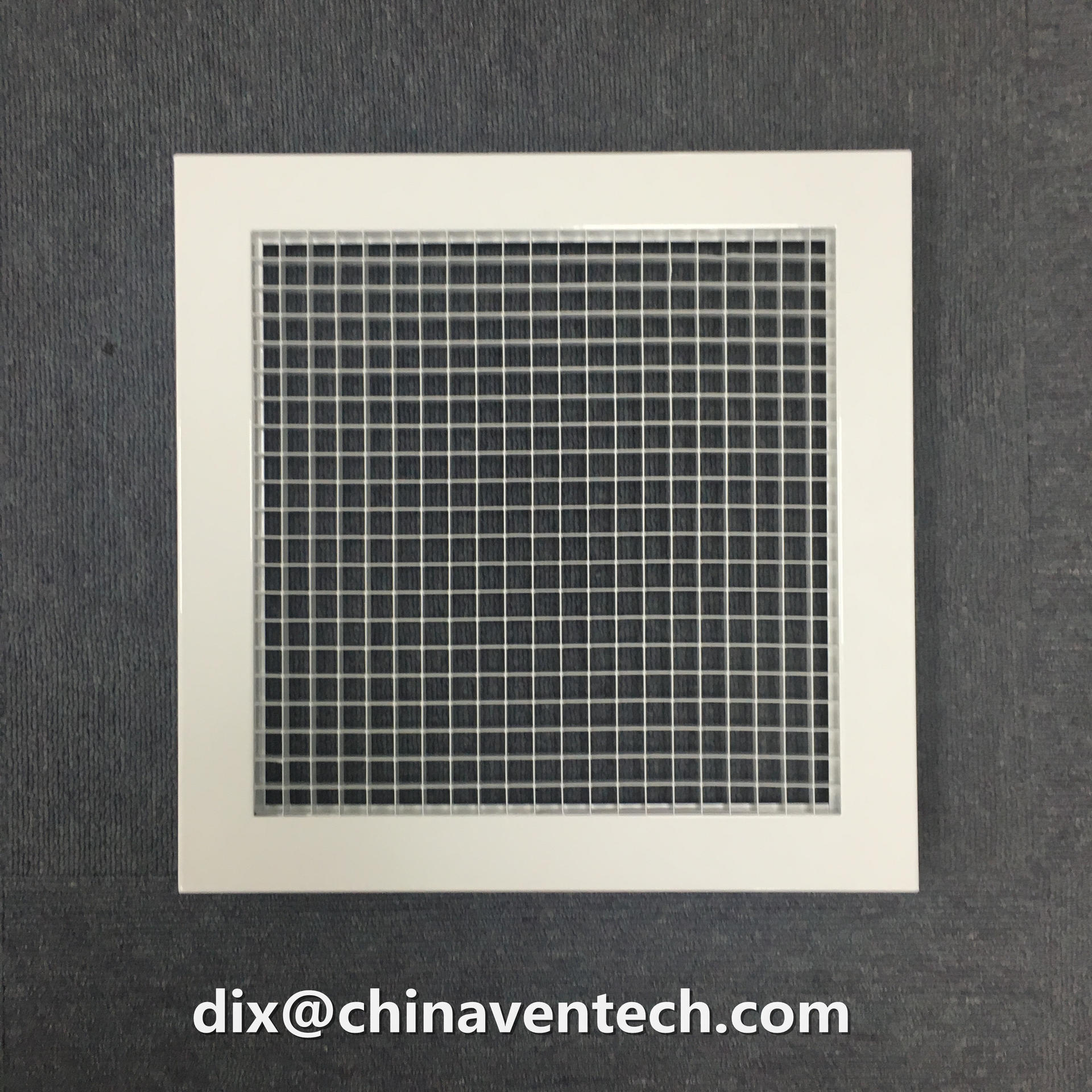 Hvac ceiling tile extract air ventilation vents egg crate grille EG-VA