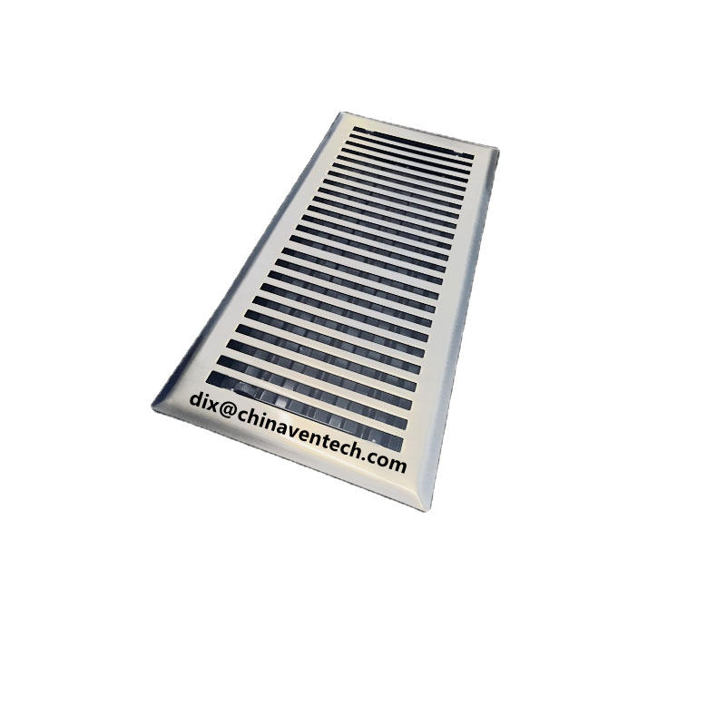 Hvac floor ventilaion used metal air recovery grille foor register