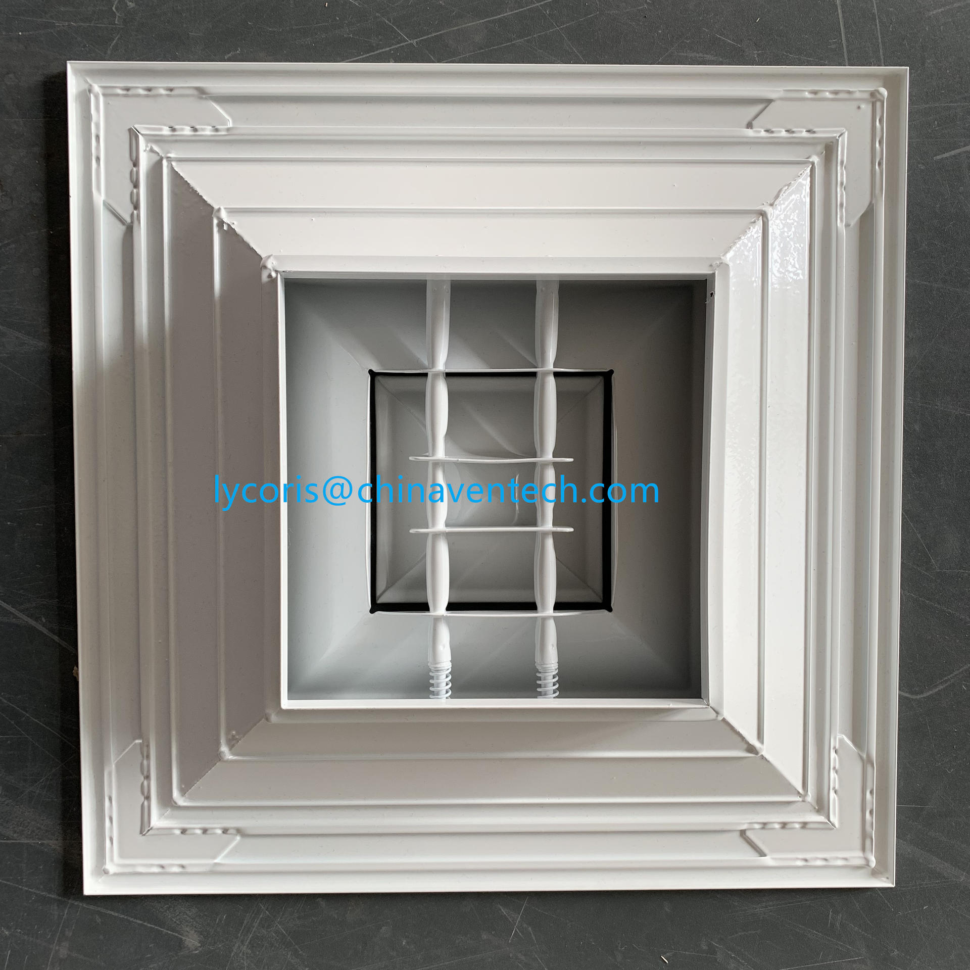 High Quality Aluminum Diffuser Removable Core Ceiling Square Diffuser