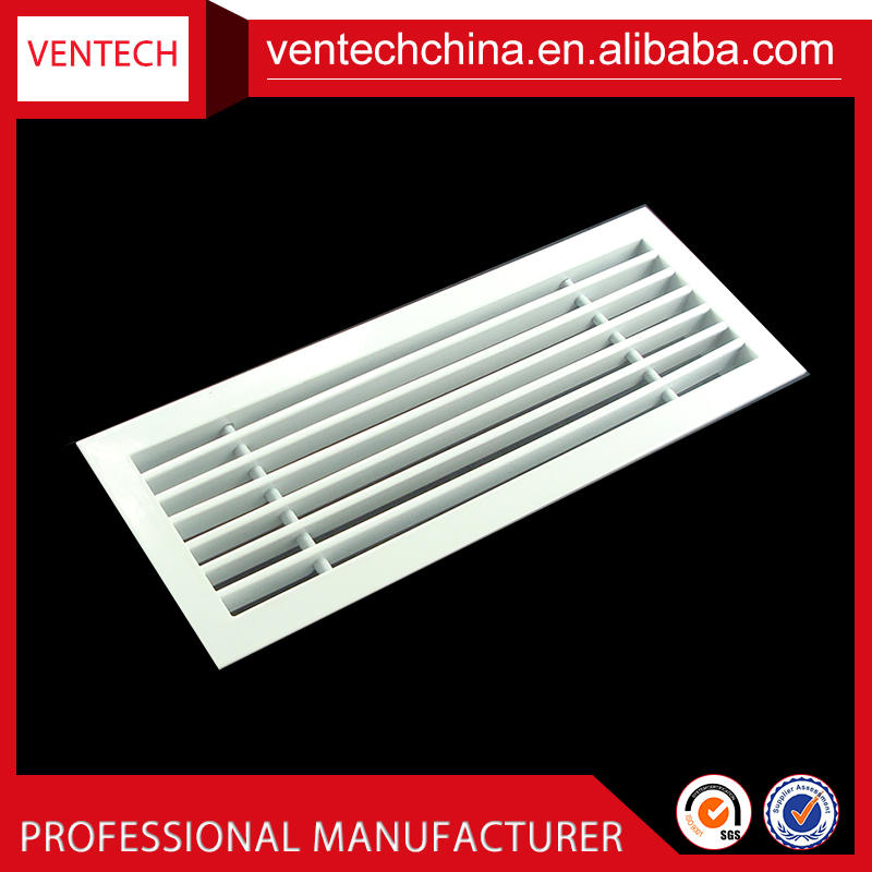 HVAC System Aluminum  Linear Supply Air Grille  Ceiling Mounting Grille