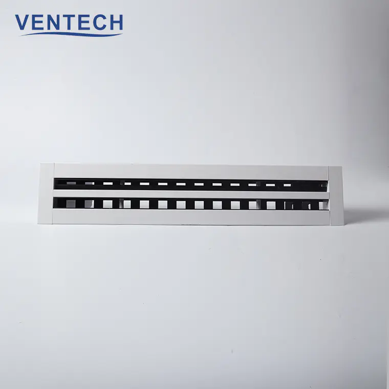 HVAC System China Supplier White Color Wall Linear Slot Air Diffuser for Ventilation