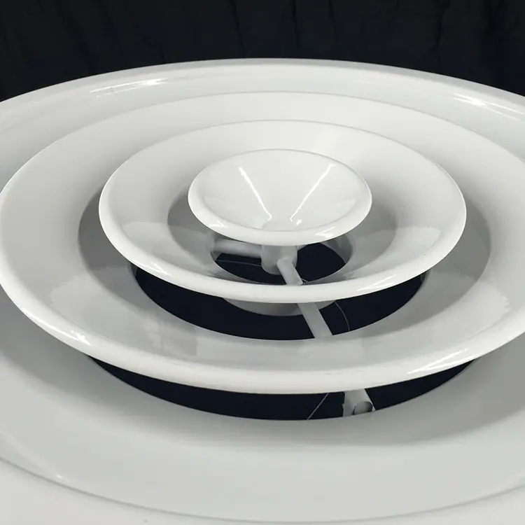 VENTECH Round Aluminum Ceiling Air Circular Diffuser for Hvac