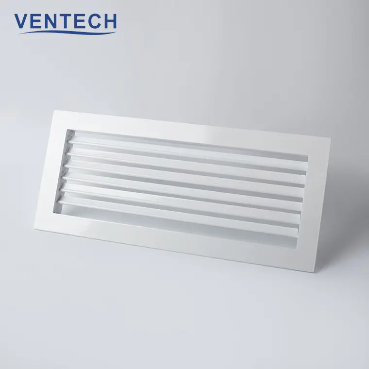 Ventech HVAC Hotel Supplying Air Single Deflection Register  with  Opposed Blades Damper