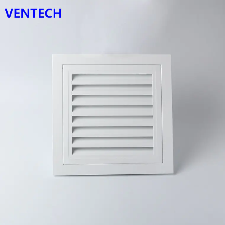 HVAC System Hinged Core Aluminum Air Vent Wall Air Grille for Ventilation