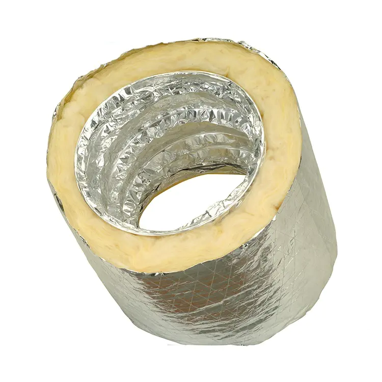 HVAC Aluminium foil insulation round flexible duct