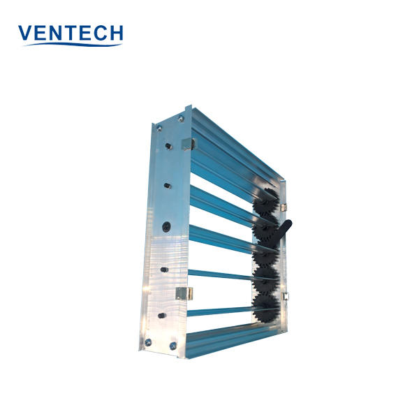 Ventech HVAC Aluminum Manual Opposed Blades Air Ducting Damper