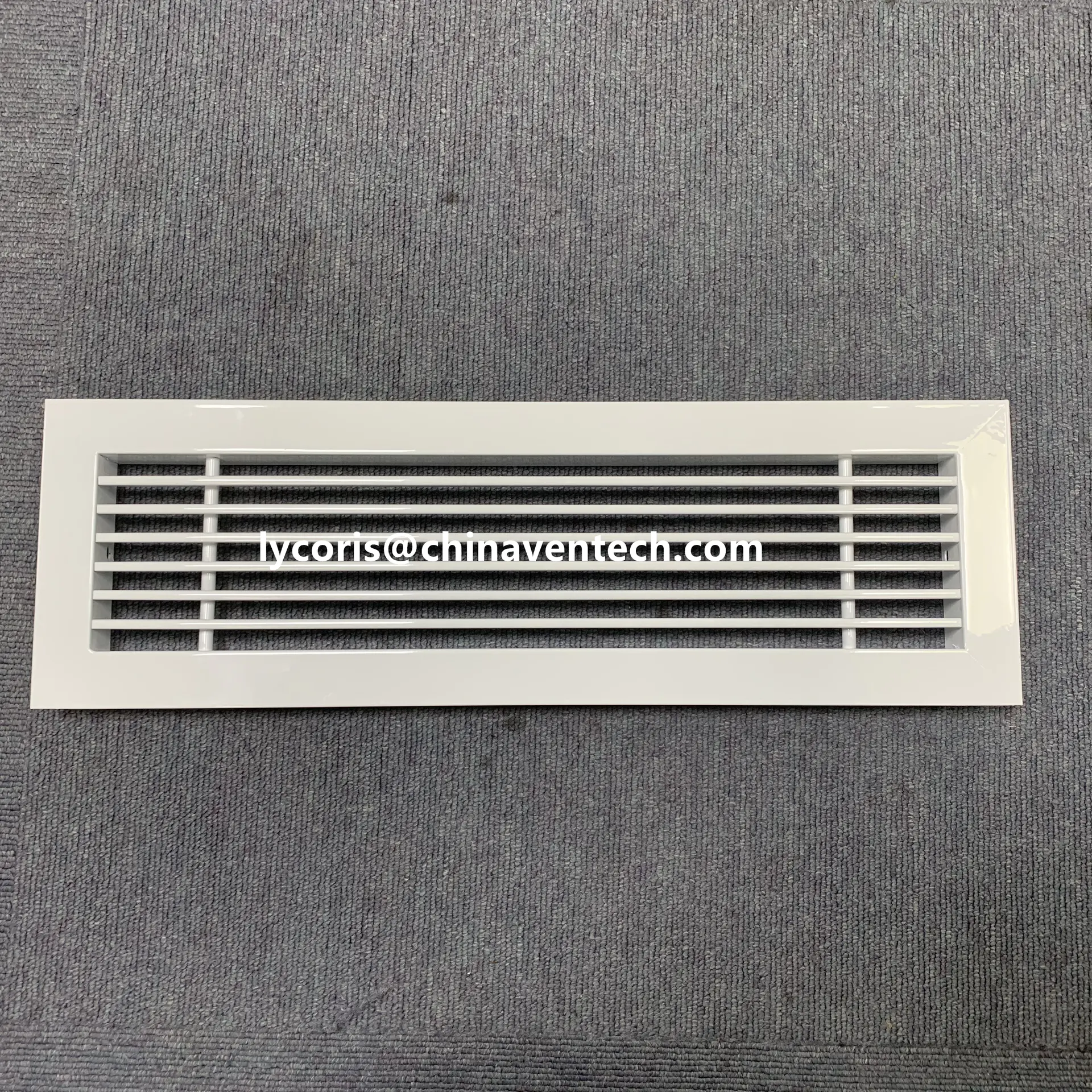 fixed blades linear bar grille supply aluminum air grille
