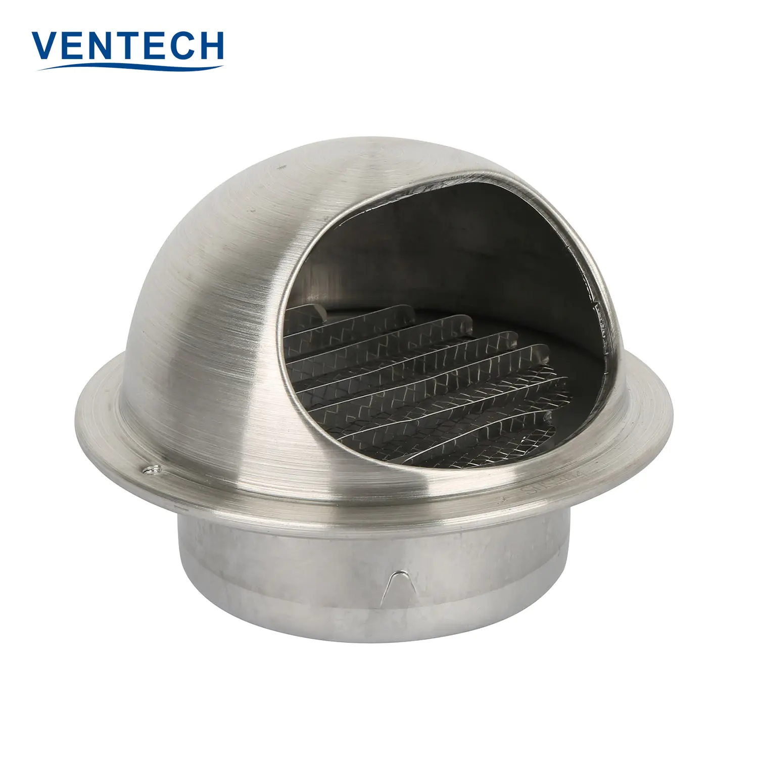 Hvac System Decor Air Kitchen Chimney Wall Vent Cap Stainless Steel Ball Weather Louver For Ventilation